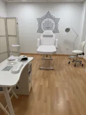 El salón de barbería
